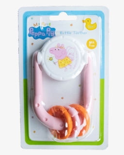 Peppa Pig Rattle Teether - Baby Toys, HD Png Download, Free Download