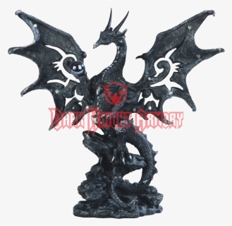 Mythical Creatures Dragon Statues, HD Png Download, Free Download
