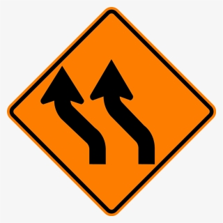 Diverted Traffic 2 Way - Detour Ahead Sign, HD Png Download, Free Download