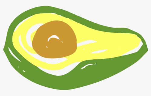 Sketched Avocado, HD Png Download, Free Download