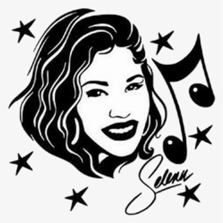 Stickers Freetoedit Selena Quintanilla - Selena Quintanilla Drawing Easy, HD Png Download, Free Download