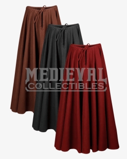 Red Skirt Medieval , Png Download - Miniskirt, Transparent Png, Free Download
