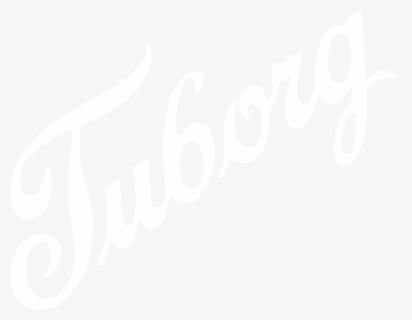 Tuborg Logo Black And White - Johns Hopkins Logo White, HD Png Download, Free Download