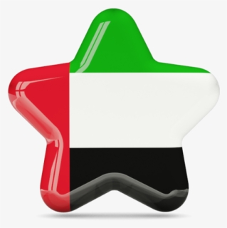 Download Flag Icon Of United Arab Emirates At Png Format - Uae Flag In Star, Transparent Png, Free Download