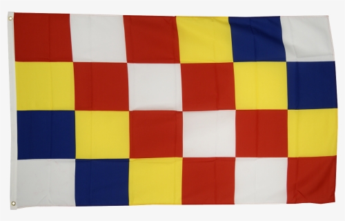Belgium Antwerp Flag - Police Car Blue And Yellow Pattern, HD Png Download, Free Download