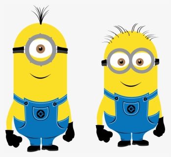 Minions Characters Yellow Vector - Minion Vector, HD Png Download, Free Download