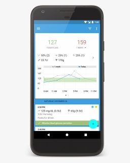 Glucose Monitoring App, HD Png Download, Free Download