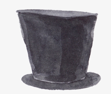 Gentleman Hat Watercolor Transparent - Watercolor Hat Transparent, HD Png Download, Free Download