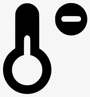 Thermometer Minus - Circle, HD Png Download, Free Download