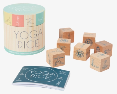 Chronicle Books Yoga Dice - Wooden Block, HD Png Download, Free Download