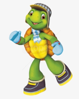 Free Png Download Franklin In Winter Clothes Clipart - Franklin The Turtle Shoes, Transparent Png, Free Download