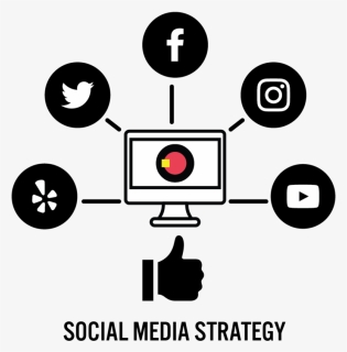 Social Media Strategy Icon - Circle, HD Png Download, Free Download