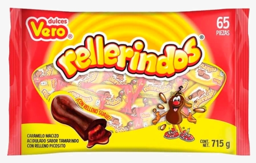 Vero Rellerindos Tamarindo 24/65pzas - Rellerindos Candy, HD Png Download, Free Download