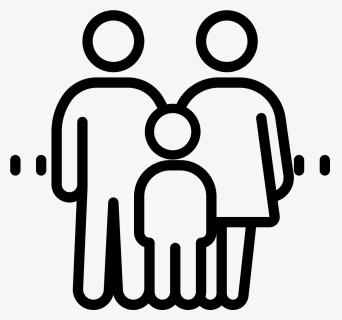 Nuclear Family Child Computer Icons Divorce - Family Icon Png Transparan, Transparent Png, Free Download