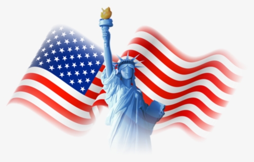 #freetoedit #u - Transparent Background American Flag Clip Art, HD Png Download, Free Download