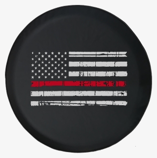 Spare Tire Cover American Flag Thin Red Line Camperfor - Flag With Blue And Green Stripes, HD Png Download, Free Download