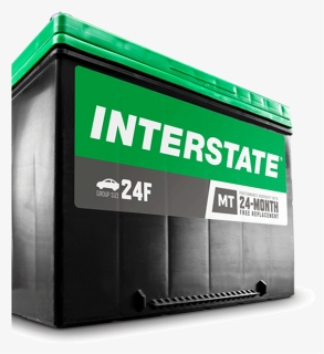Interstate Mega Tron Plus Car Battery Close Up - Composite Material, HD Png Download, Free Download