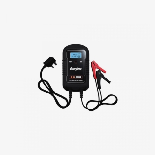 Energizer 12v 9 Step Smart Car Battery Charger - Battery Charger, HD Png Download, Free Download