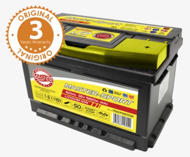 Master Sport Lithium Ion Lfp Battery - Battery, HD Png Download, Free Download