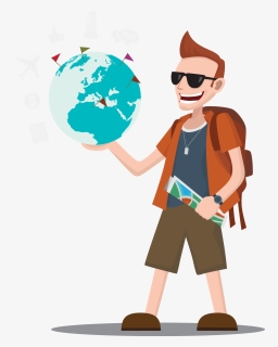 Wright Brothers Travel Tourism - Tourist Clipart Png, Transparent Png, Free Download