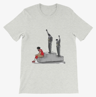 Colin Kaepernick Sits Unisex Short Sleeve T-shirt - T-shirt, HD Png Download, Free Download