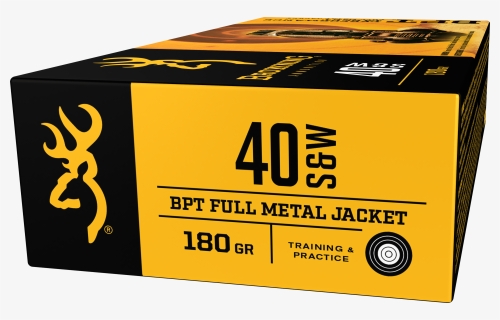 Browning Ammo B191800401 Bpt Performance 40 Smith & - Browning 40 S&w Hollow Point Ammo 50 Rounds, HD Png Download, Free Download