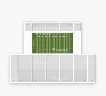 Unh Football Stadium Seating Chart Footballupdate Co - Soccer-specific Stadium, HD Png Download, Free Download
