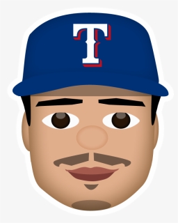 Texas Rangers Emoji, HD Png Download, Free Download