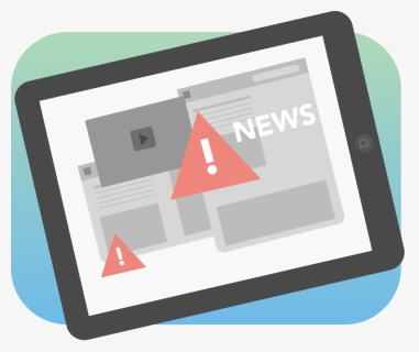 Fakenews - Tablet Computer, HD Png Download, Free Download