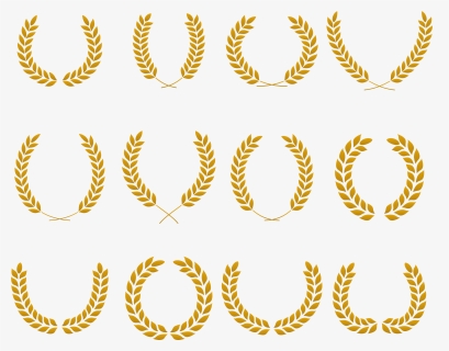 Flat Wheat Rosette Gold Euclidean Vector Spike Clipart - Spike Of Wheat Logo, HD Png Download, Free Download