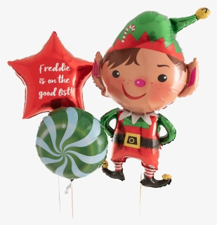 Elf And The Good List Ready & Floating - Cartoon, HD Png Download, Free Download