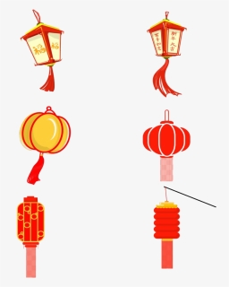 Hanging Chinese Lantern Png Picture - Hình Vẽ Đèn Lồng, Transparent Png, Free Download