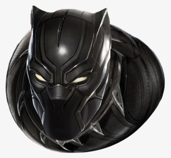 Black Panther Helmet Png - Pantera Negra Png, Transparent Png, Free Download