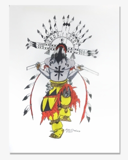 Crown Dancer Drawing 1e - Cartoon, HD Png Download, Free Download