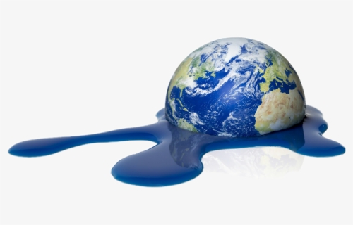 #earth #melting #planet - Climate Change White Background, HD Png Download, Free Download