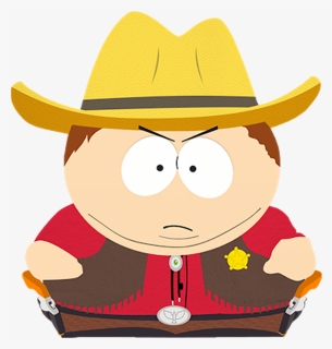 South Park Phone Destroyer Sheriff Cartman Clipart - South Park Cartman Sheriff, HD Png Download, Free Download