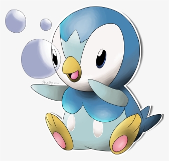 Piplup Drawing Christmas - Cartoon, HD Png Download, Free Download