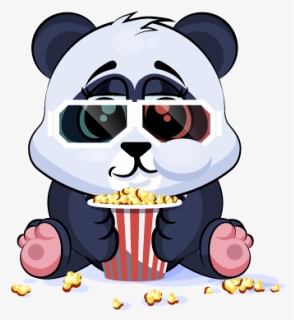Adorable Panda Emoji Stickers Messages Sticker-11 - Panda Emoji, HD Png Download, Free Download