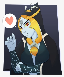 Midna Loves You 🖤 - Illustration, HD Png Download, Free Download