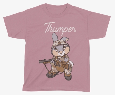 Thumper - Marine - Kids - National No Bra Day 2018 - Cartoon, HD Png Download, Free Download