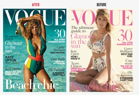 Kate Upton Vogue Covers, HD Png Download, Free Download