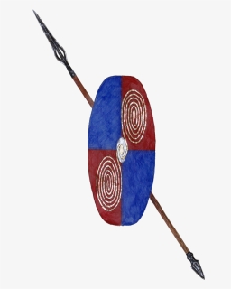 Spartan Spear And Shield , Png Download - Target Archery, Transparent Png, Free Download