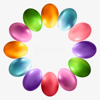 Free Png Download Easter Egg Frame Png Images Background - Χριστοσ Ανεστη Καλο Πασχα, Transparent Png, Free Download