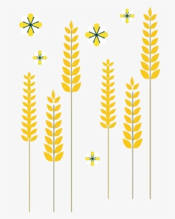 Transparent Pongal Yellow Line Plant For Thai Pongal - Illustration, HD Png Download, Free Download