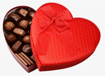 Valentines Chocolate Png - Valentines Day Box Of Chocolates, Transparent Png, Free Download