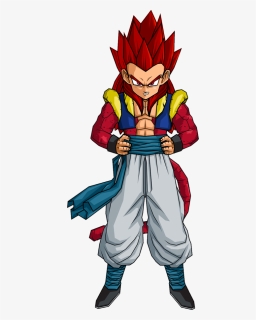 His Face Is Nearly Always Chipper Looking, A Smirk - Gotenks Ssj4, HD Png Download, Free Download