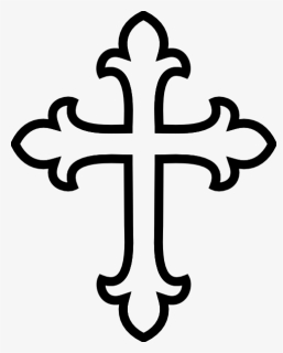 Transparent Easter Cross Clipart Black And White - St Therese Of Lisieux Symbol, HD Png Download, Free Download