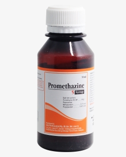 Promethazine 5mg Syrup - Glass Bottle, HD Png Download, Free Download