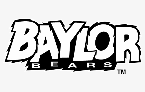 Baylor Bears Logo Black And White - Baylor Bears And Lady Bears, HD Png Download, Free Download