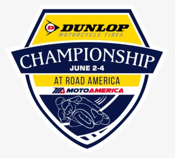 Dunlop Motoamerica Championship Series Logo - Label, HD Png Download, Free Download